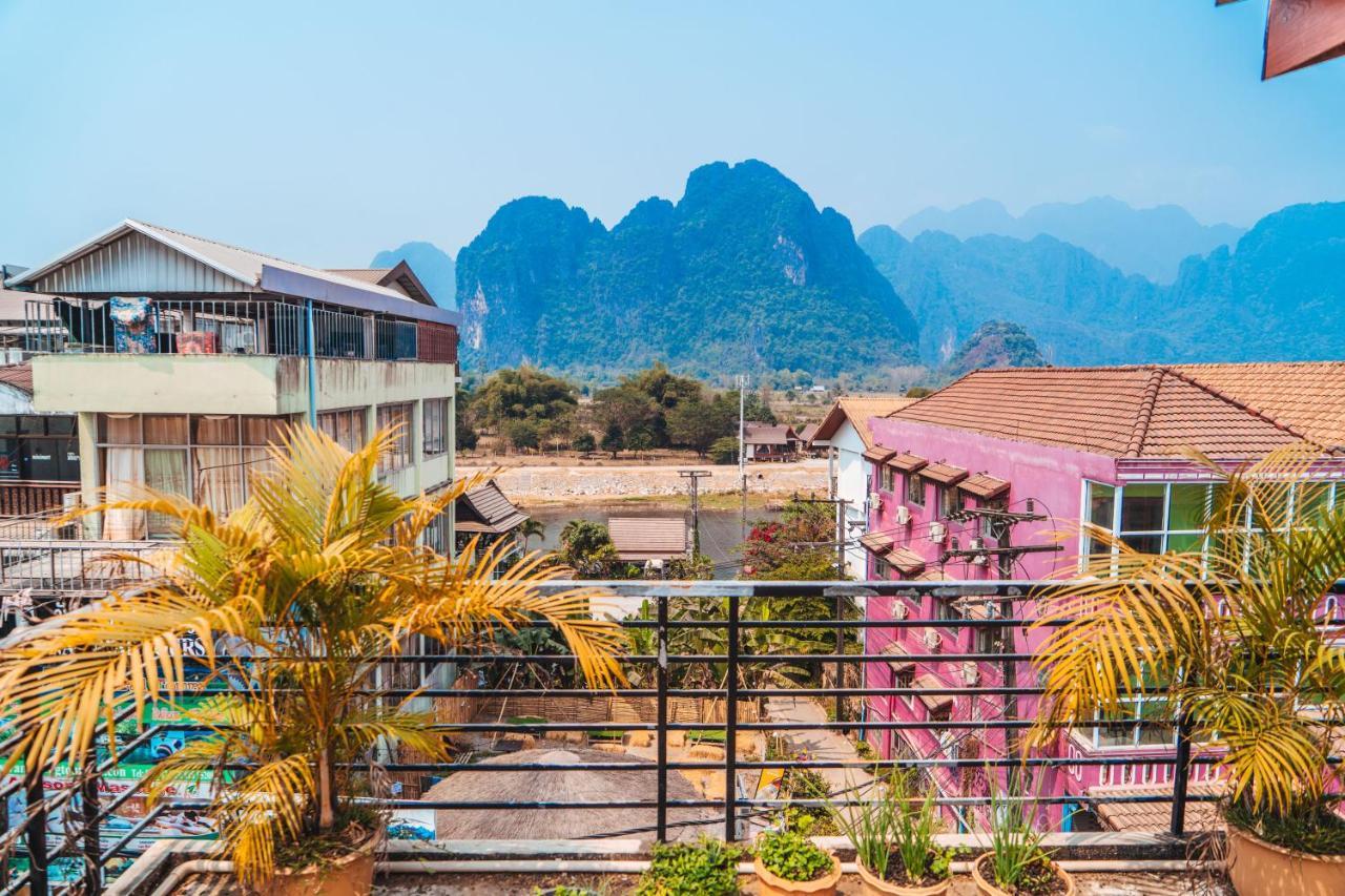 Vang Vieng Sunset Guesthouse & Restaurant Buitenkant foto